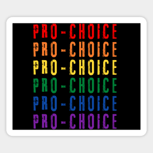 Pro-Choice, abortion Grunge Magnet